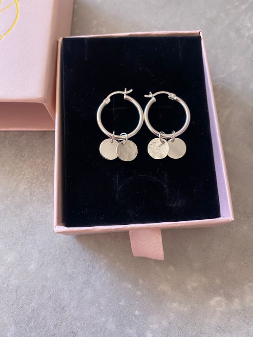 Gypsy Earring Silver Large