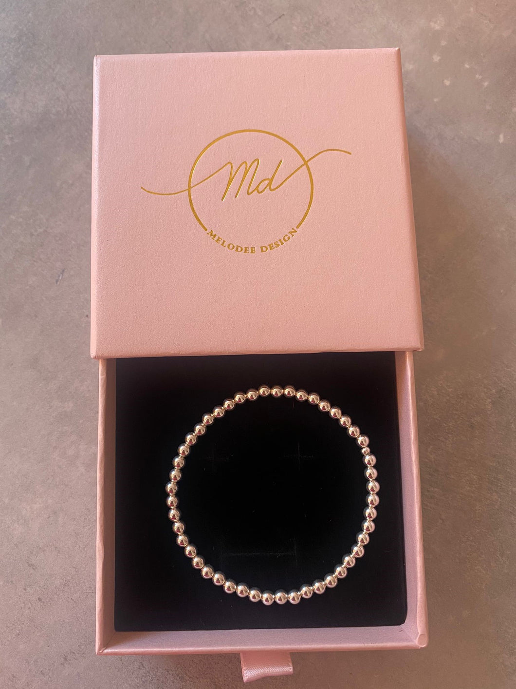 Stirling Silver Beaded Bracelet